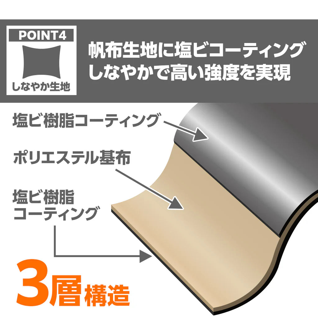 防音シート(塩ビタイプ) ハトメ付 騒音対策 防水防炎