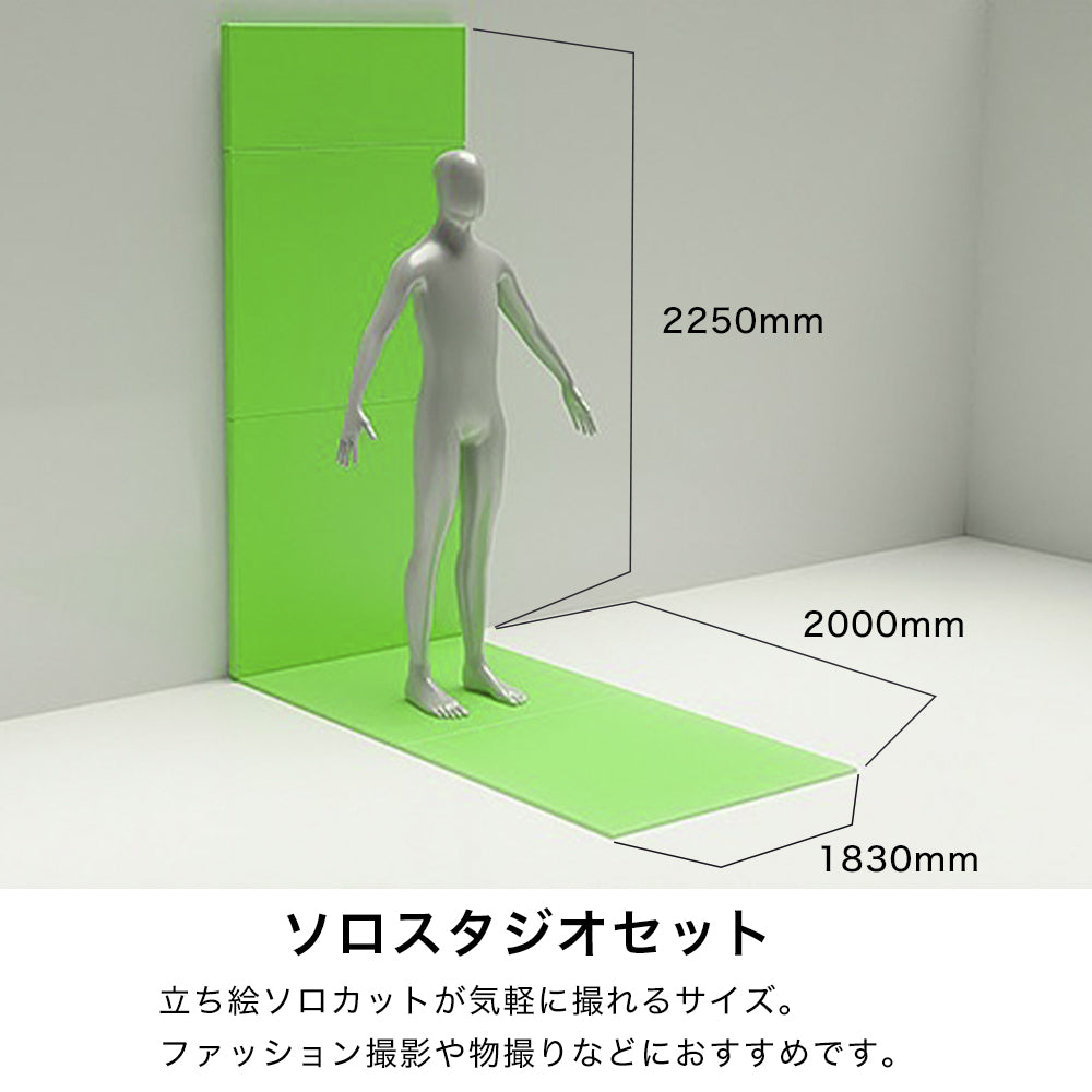 防音グリーンバックbreen 撮影用背景パネル 配信・録音・ゲーム実況 防音対策 音質改善