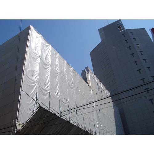 防音シート(塩ビタイプ) ハトメ付 騒音対策 防水防炎