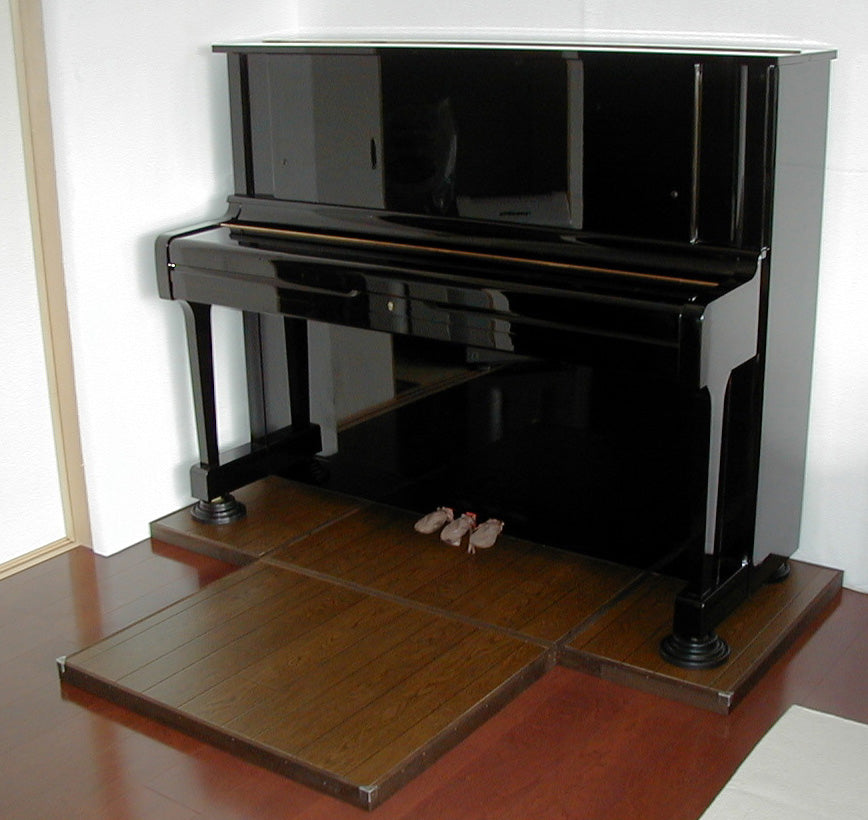 防音・防振ステージ アップライトピアノ デジタルピアノ
