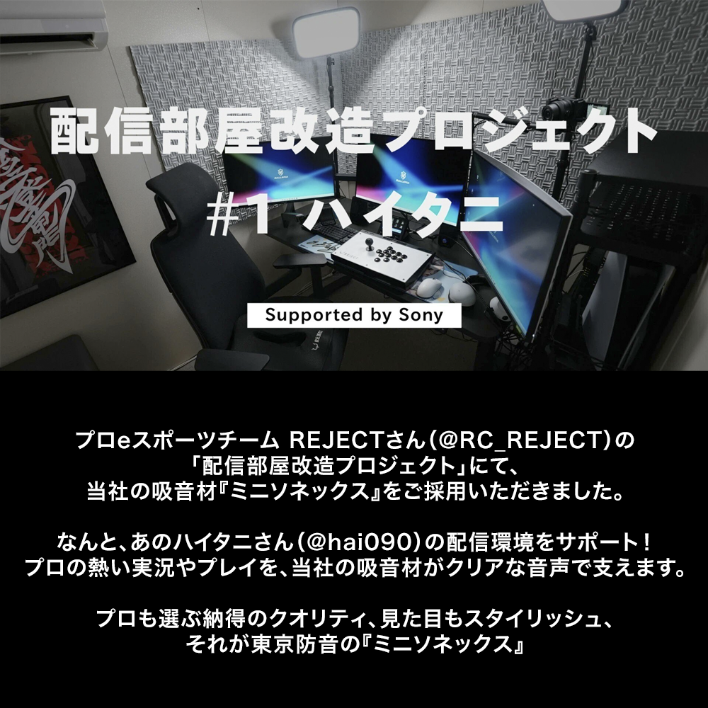 音質改善用吸音材ミニソネックス 厚み24mm 特殊ウレタン SN-3045